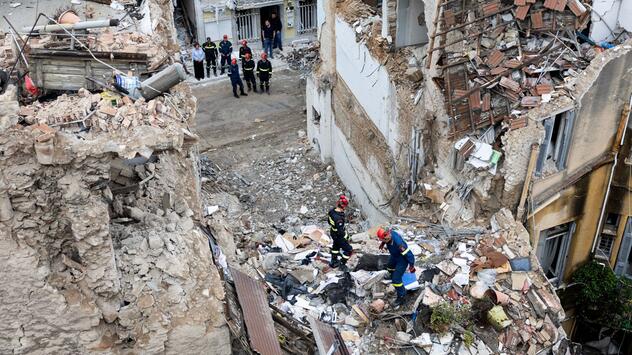 Explosion in Griechenland