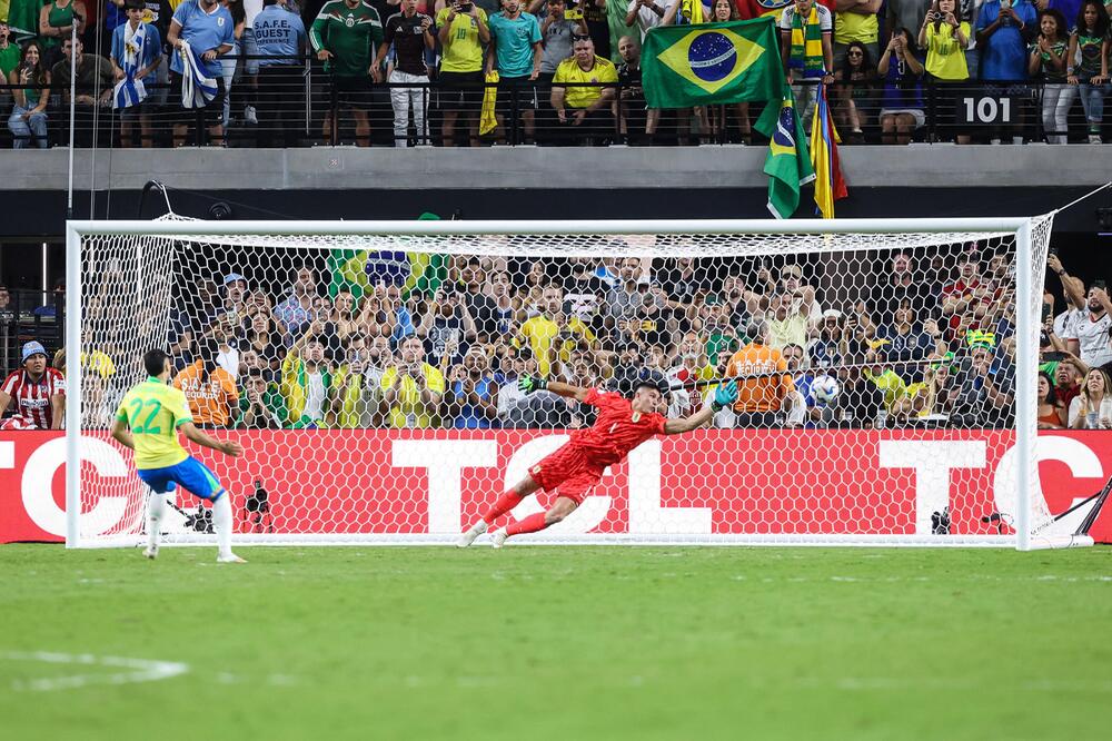 Brasilien gegen Uruguay bei der Copa América