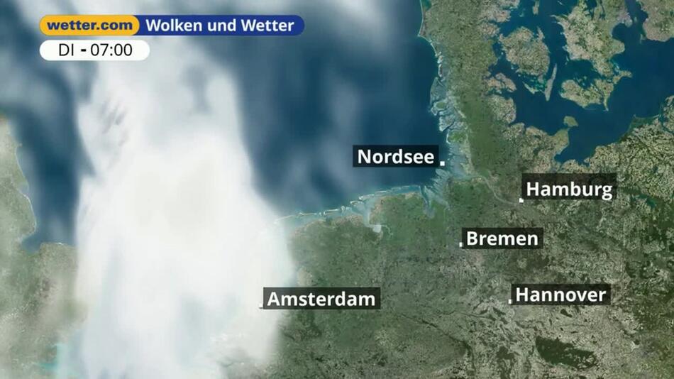 "Nordsee: Dein Wetter für Deine Region!"
