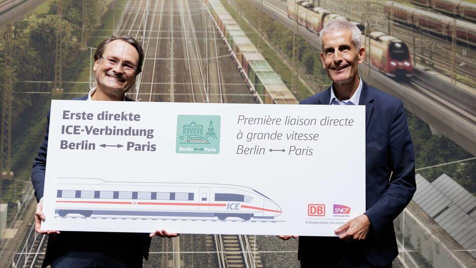 Vorstellung Bahnverbindung Berlin - Paris