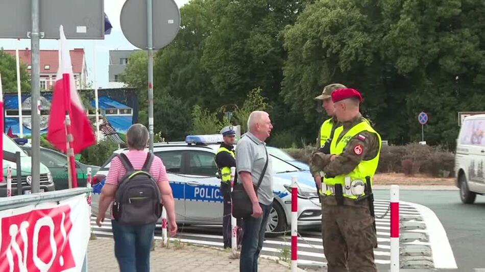 Polen kontrolliert Grenze zu Deutschland