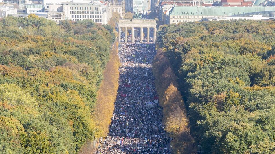 Demonstration against racism in Berlin