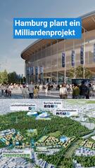 Hamburg plant neue Mega-Arena