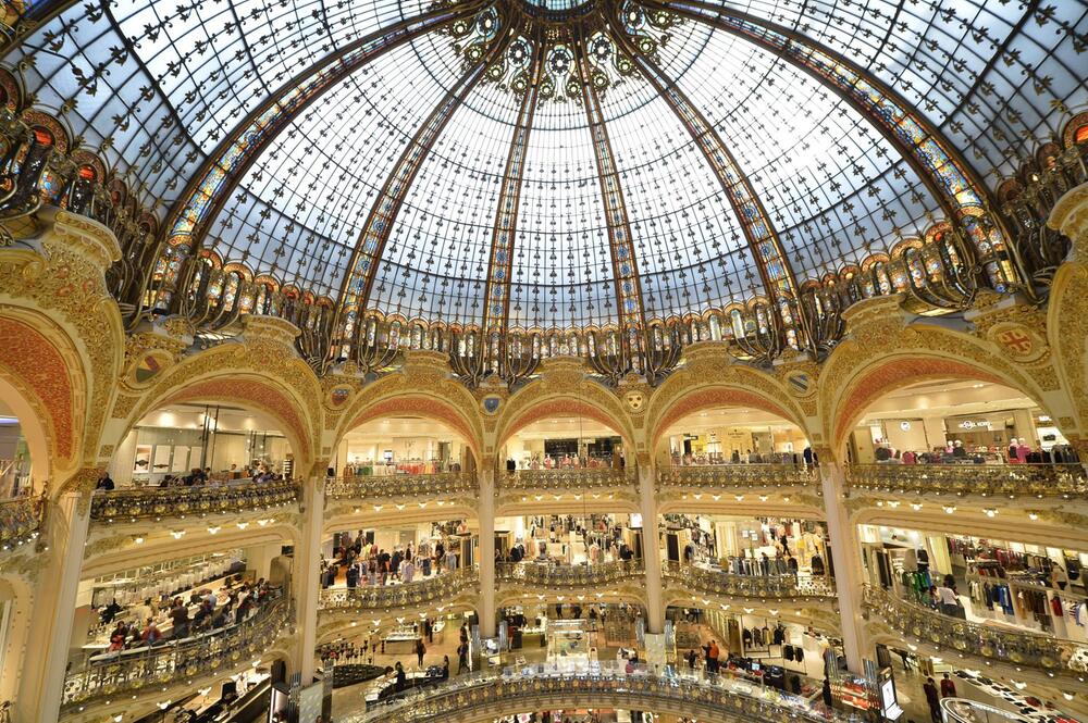 EM 2016, Paris, Galeries Lafayette