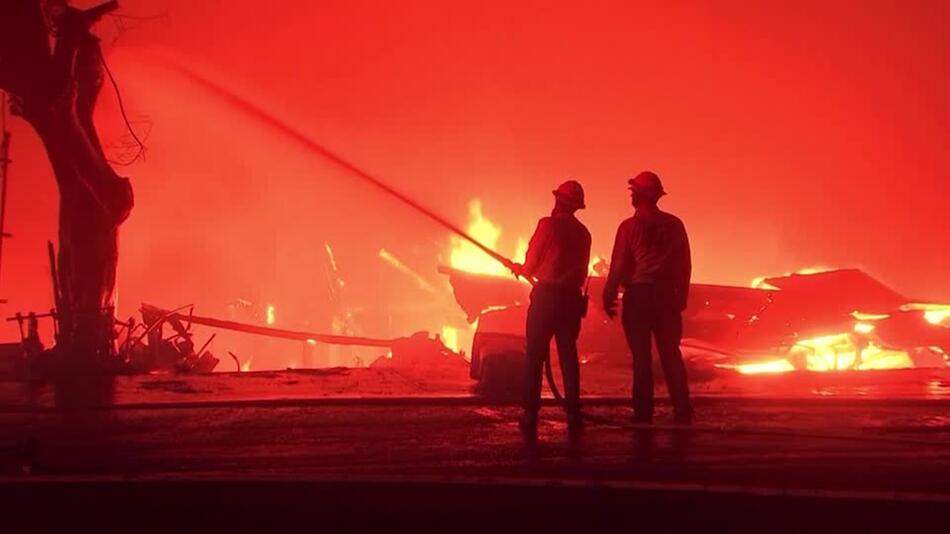 Forscher: Klimawandel hat Brände im Großraum L.A. begünstigt