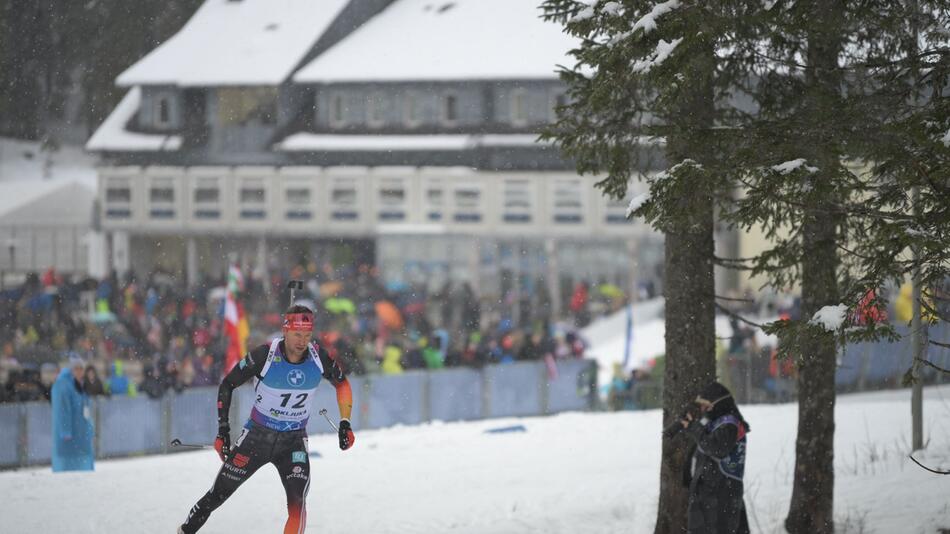 Biathlon Weltcup in Pokljuka