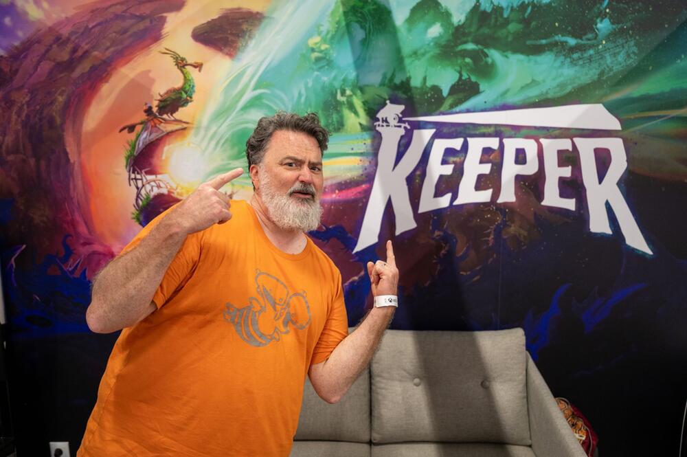 Entwickler-Legende Tim Schafer auf der Gamescom 2025