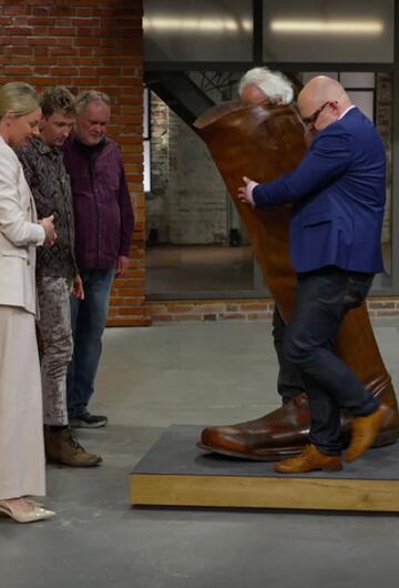 Händler und Kunstwerk
