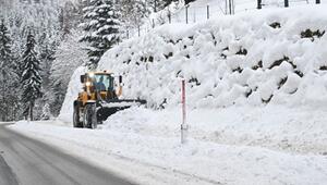 Die Schneefälle führten nur zu leichten Verkehrsbehinderungen in Tirol