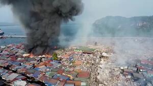 Malaysia: Großfeuer zerstört rund 1000 Häuser auf Borneo