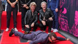 Green Day hat einen Stern auf dem Walk Of Fame in Hollywood