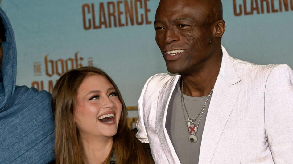 Seal und Leni Klum sind ein liebevolles Vater-Tochter-Gespann.