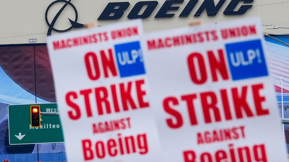 Streik bei Boeing in den USA