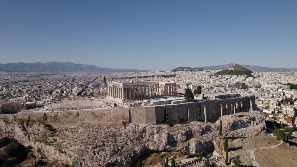 Parthenon in Athen erstmals seit 50 Jahren ohne Gerüste