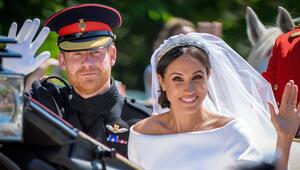 Herzogin Meghan trug bei ihrer Hochzeit mit Prinz Harry im Jahr 2018 das "Queen Mary's Diamond ...