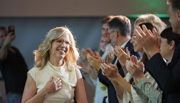Gewessler beim Bundeskongress