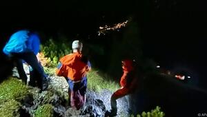 Die Retter mussten den Standort der Verirrten zuerst lokalisieren