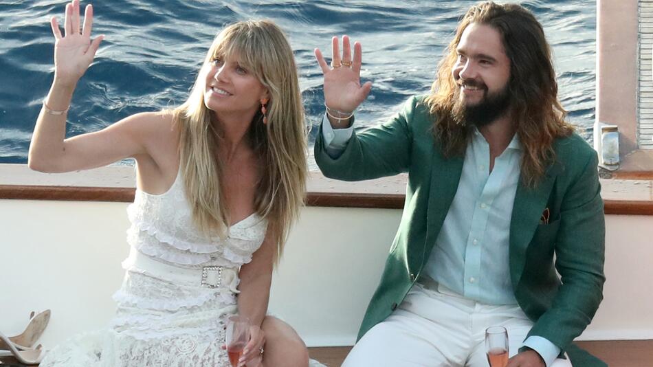 Heidi Klum und Tom Kaulitz im Liebesurlaub auf Capri