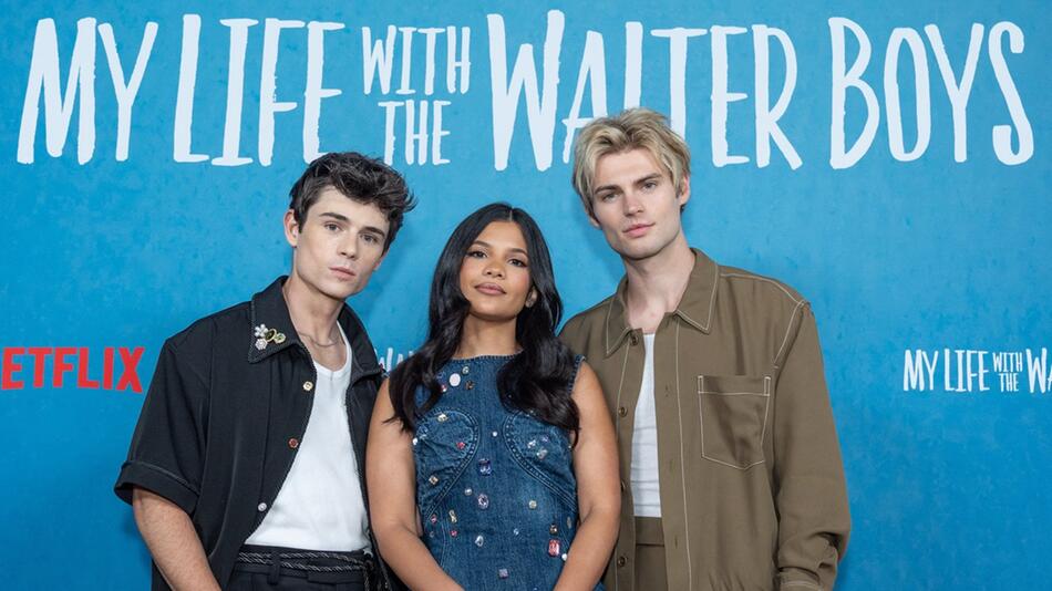 Ashby Gentry, Nikki Rodriguez und Noah LaLonde bei der Staffelpremiere zu "My Life with the ...