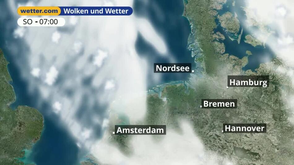"Nordsee: Dein Wetter für Deine Region!"