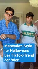 Menendez-Style für Halloween: Der TikTok-Trend der 90er!"