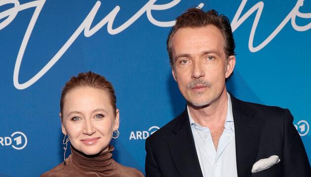 Anna Maria Mühe und Lucas Gregorowicz sind seit einem Jahr Mann und Frau.