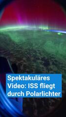 Astronauten filmen spektakuläre Aurora von der ISS