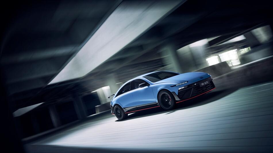 Fahransicht Hyundai Ioniq 6 N