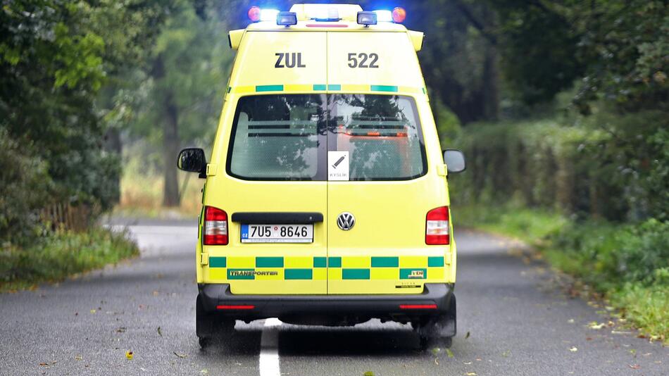 Rettungswagen in Tschechien
