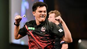 Alexis Toylo lässt sich vor seinen Würfen besonders viel Zeit.