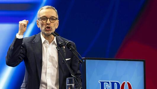 FPÖ-Chef Herbert Kickl beim Neujahrstreffen in Klagenfurt