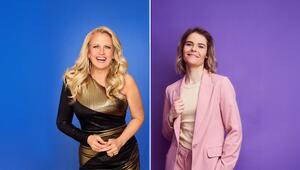 "Eurovision Song Contest 2026 - Das Deutsche Finale": Barbara Schöneberger (l.) und Hazel ...