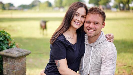 André und Julia haben sich bei "Bauer sucht Frau" gefunden.