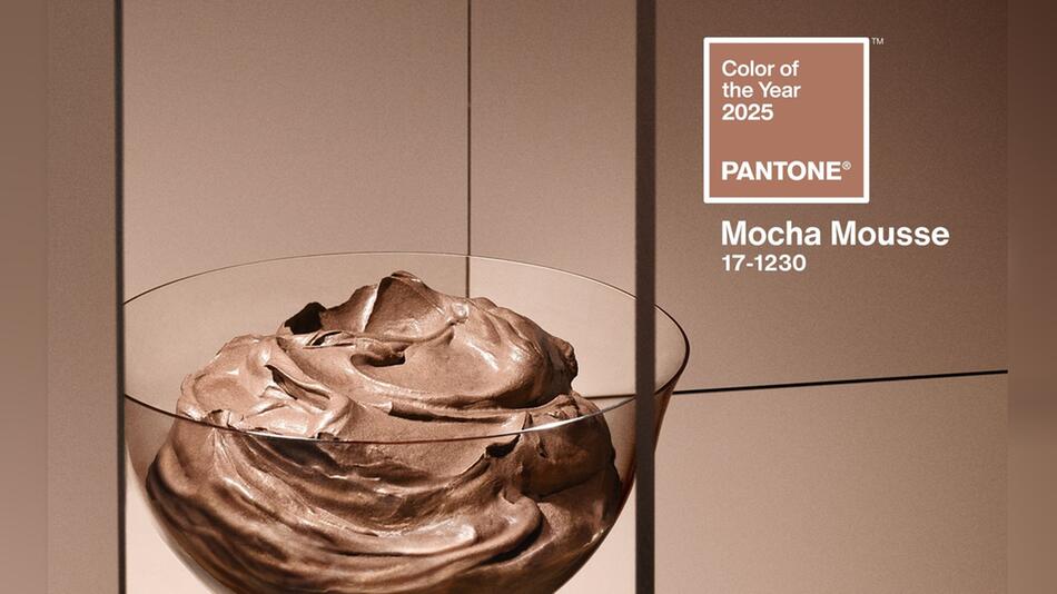 Pantone hat "Mocha Mousse" zur Farbe des Jahres 2025 gewählt.