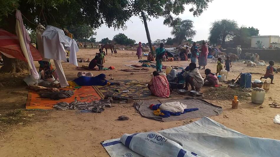 Flüchtlinge in Darfur