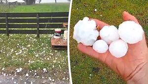 Tennisballgroßer Hagel: Heftiger Sturm legt Buenos Aires stundenlang lahm