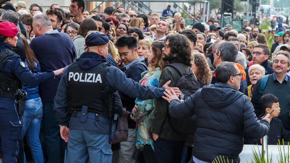 Abschied von Papst Franziskus