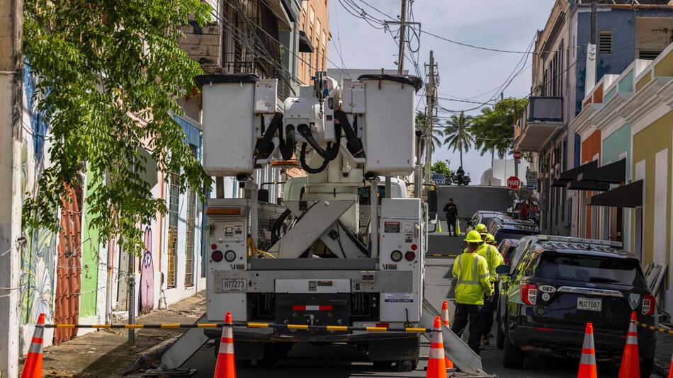 Großflächiger Stromausfall auf Puerto Rico