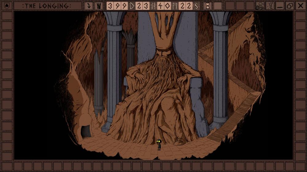 Screenshot vom Spiel "The Longing"