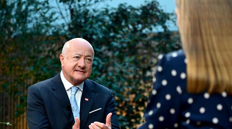 Kanzler Stocker im "Sommergespräch"