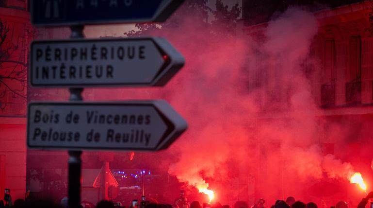 Proteste in Frankreich - Paris