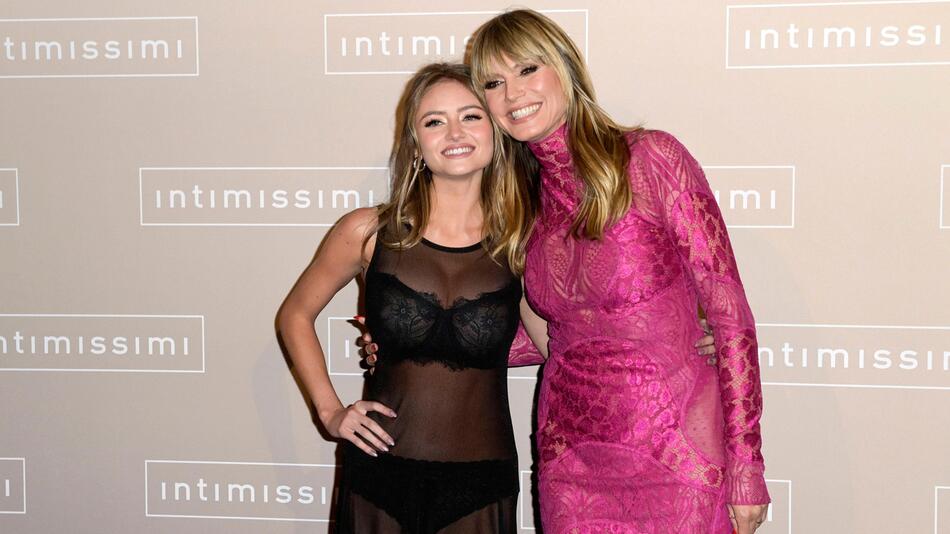 Heidi Klum, Leni Klum, Intimissimi Event