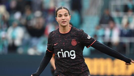 Die venezolanische Stürmerin Deyna Castellanos spielt für die Portland Thorns. 