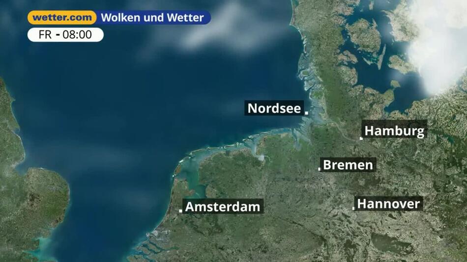 "Nordsee: Dein Wetter für Deine Region!"