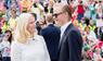 Kronprinzessin Mette-Marit mit ihrem ältesten Sohn Marius Borg Høiby, der aus einer früheren ...