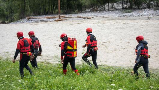 Vereinzelte Murenabgänge durch Starkregen in Tirol