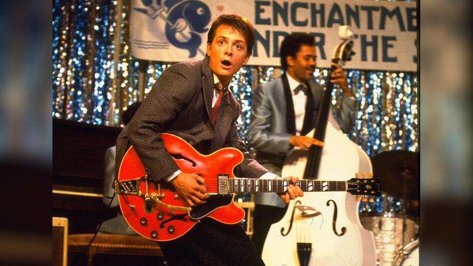 Michael J. Fox als Marty McFly im ersten "Zurück in die Zukunft"-Teil.