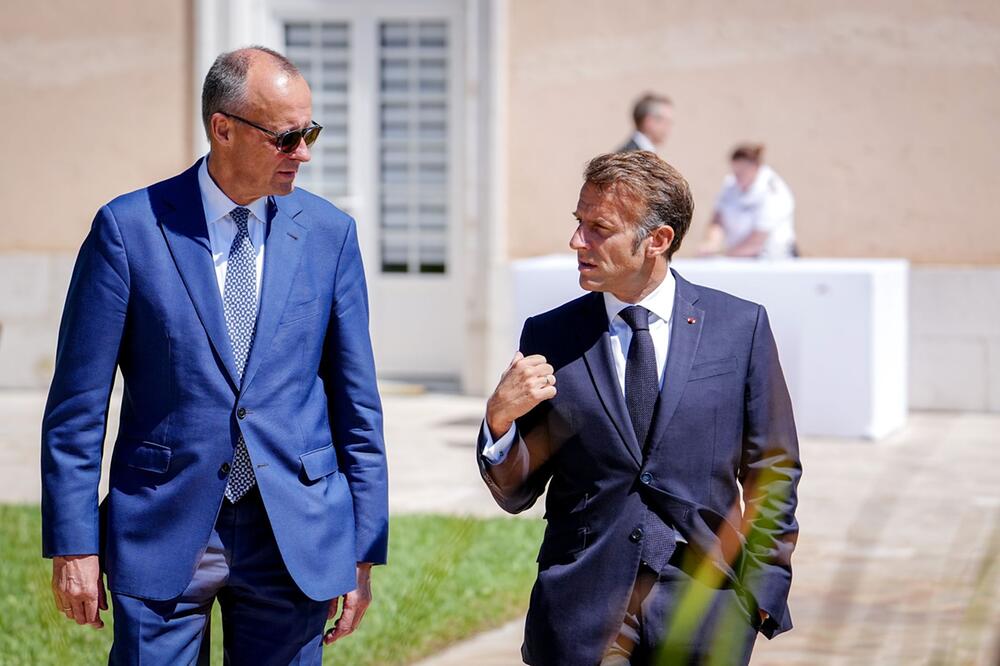 Friedrich Merz und Emmanuel Macron