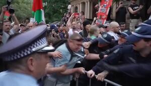 Proteste gegen Herzog-Besuch in Australien