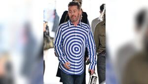 Macaulay Culkin auf dem Weg zur Show von Jean Paul Gaultier.